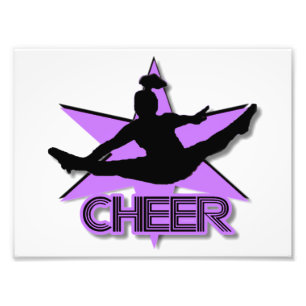 Cheerleader Fotodruck