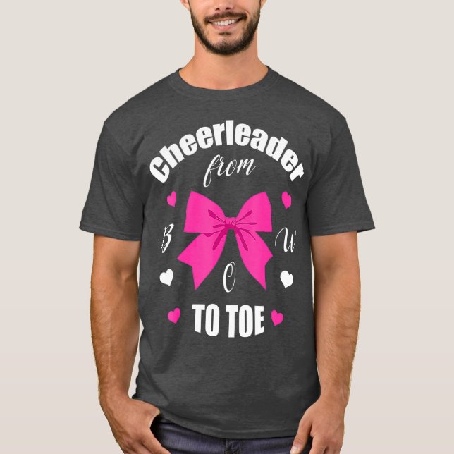 Cheerleader From Bow 2 Toe Cheerleader Girl T-Shirt (Vorderseite)