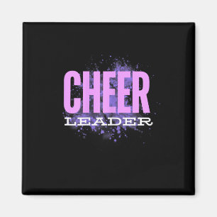 Cheerleader Fun Spirit Wettbewerb Cheer Squad Magnet