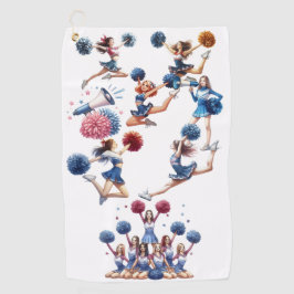 Cheerleader Golfhandtuch