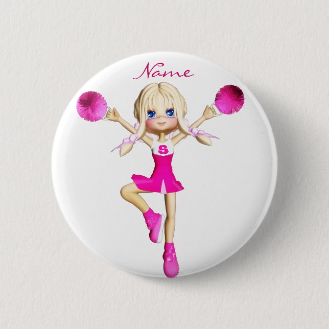 Cheerleader Gonna Cheer Thunder_Cove Button (Vorderseite)