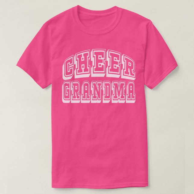 Cheerleader Großmutter T-Shirt (Design vorne)