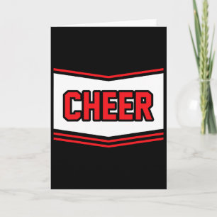 Cheerleader Halloween-Kostüm Cheerleading Kinder G Karte