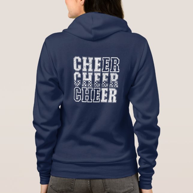 Cheerleader Hoodie Jacket (Rückseite)