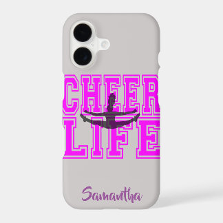 Cheerleader in rosa iphone x Fall