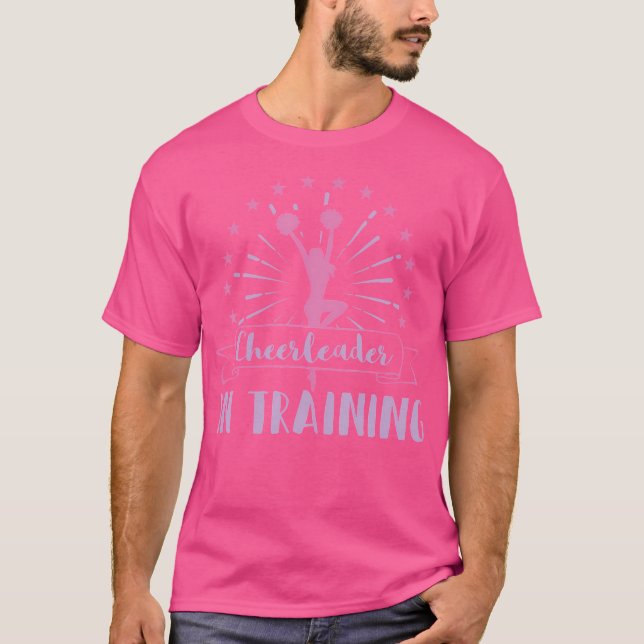 Cheerleader in Training Cheer Practice Camp T-Shirt (Vorderseite)