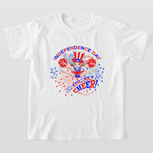 Cheerleader, Independence Day, 4. Juli, Cheer T-Shirt
