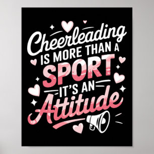 Cheerleader-Jubel-Design für Cheerleading Poster