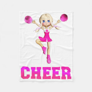 Cheerleader Jubel Fleece-Decke Fleecedecke