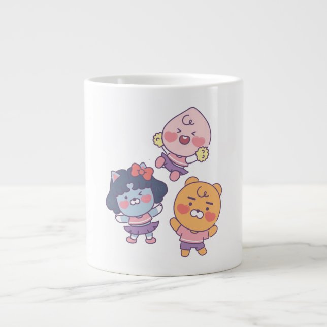 Cheerleader Jumbo-Tasse (Vorderseite)