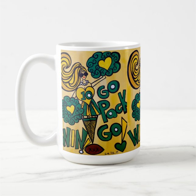 Cheerleader Kaffeetasse (Links)