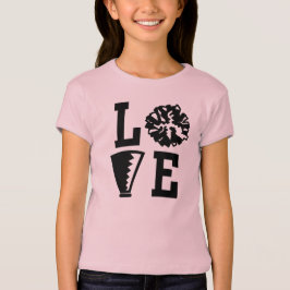 Cheerleader Liebe T - Shirt