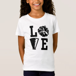 Cheerleader Liebe T - Shirt