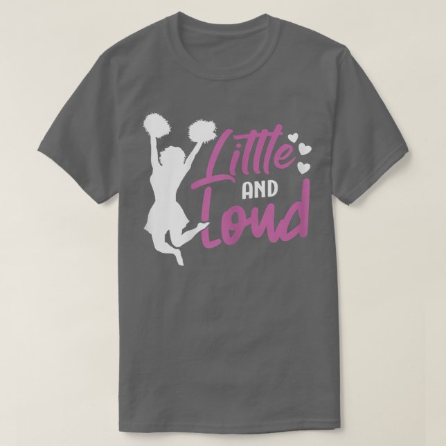 Cheerleader Little und Niedlicher Cheerleader T-Shirt (Design vorne)