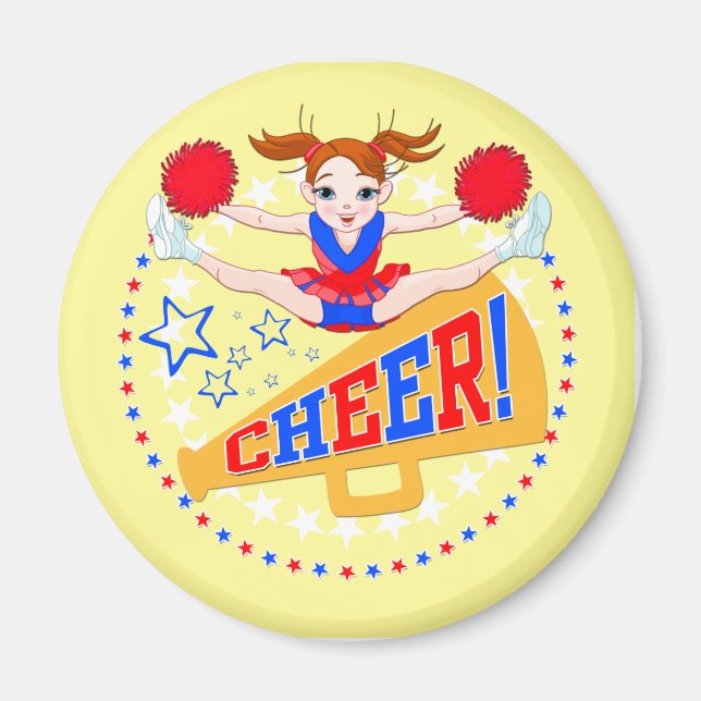 Cheerleader-Magnet Magnet (Vorne)