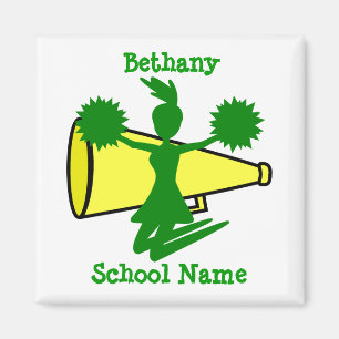 Cheerleader-Magnet Magnet