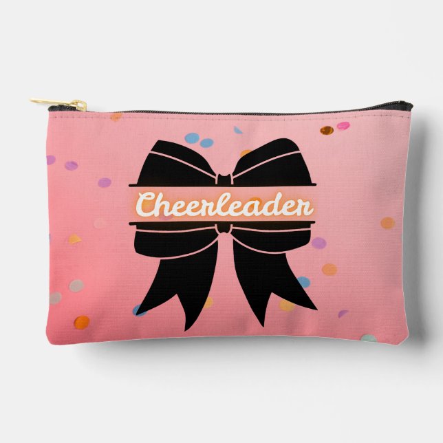 Cheerleader Makeup Pouch Zubehörtasche (Vorderseite)