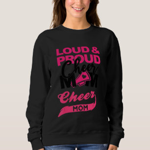 Cheerleader Mama Cheer Mama Partys Sweatshirt