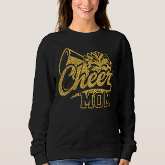 Cheerleader Mama Größter Fan Cheerleader Mot Sweatshirt