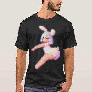 Cheerleader Niedlich Bunny Flyer T-Shirt
