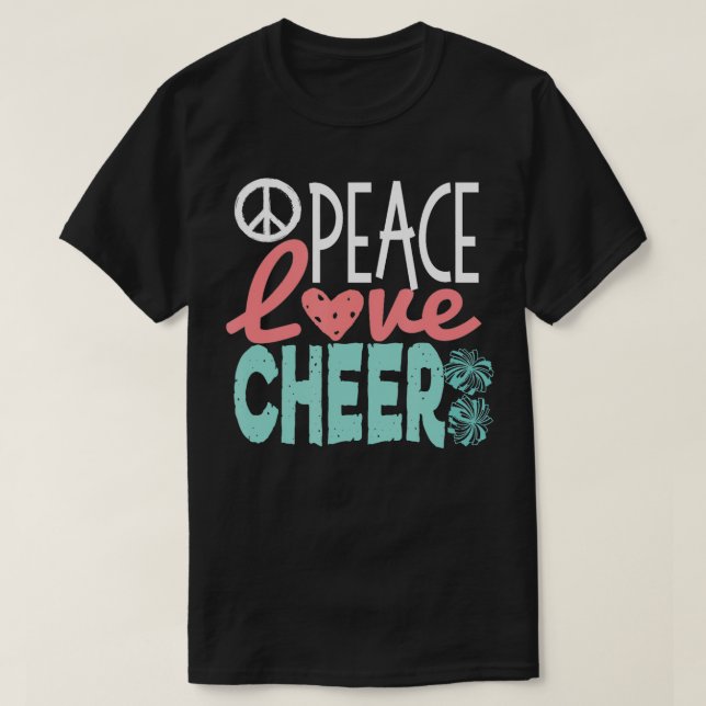 Cheerleader Niedlich Geschenke in Cheerleader T-Shirt (Design vorne)