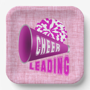 Cheerleader Pappteller