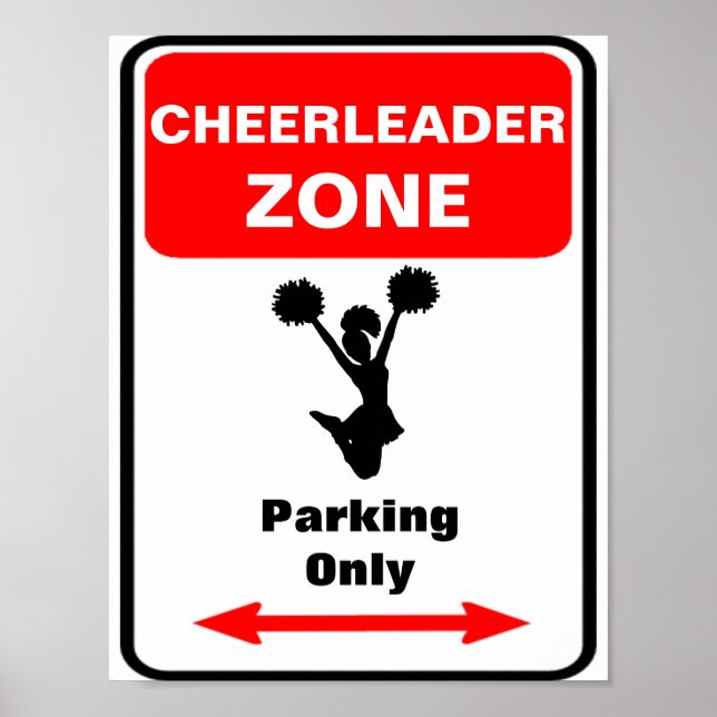 CHEERLEADER Parkplatz Poster (Vorne)