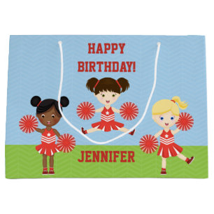 Cheerleader-Party Große Geschenktüte