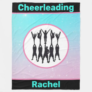 Cheerleader Pastel Fleece Blanket