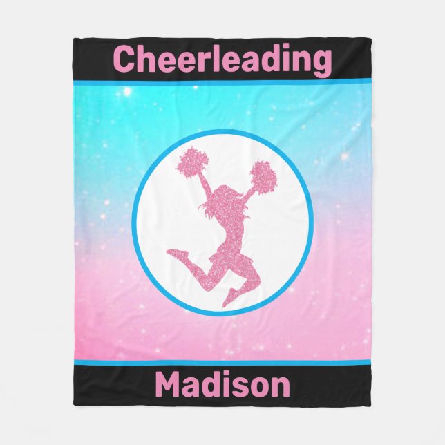 Cheerleader Pastel Fleece Blanket (Vorderseite)