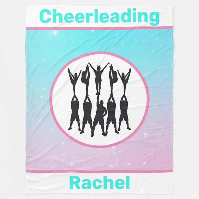 Cheerleader Pastel Fleece Blanket (Vorderseite)