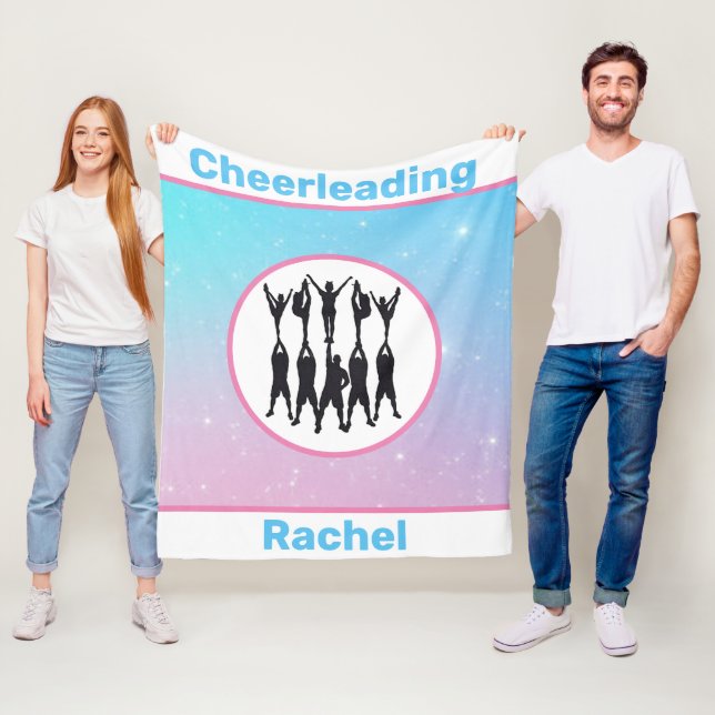 Cheerleader Pastel Fleece Blanket (Beispiel)