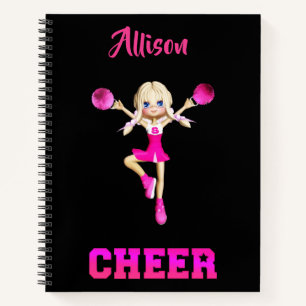 Cheerleader Personalisiert Cheer Spiral Notebook Notizbuch