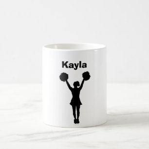 "Cheerleader-" personalisierte Tasse