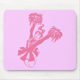 Cheerleader Pink Mousepad