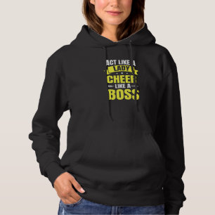 Cheerleader Pom Poms verhalten sich wie eine Lady Hoodie