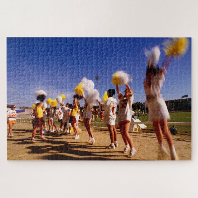 Cheerleader Puzzle (Horizontal)