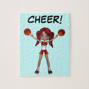 Cheerleader-Puzzlespiel Puzzle