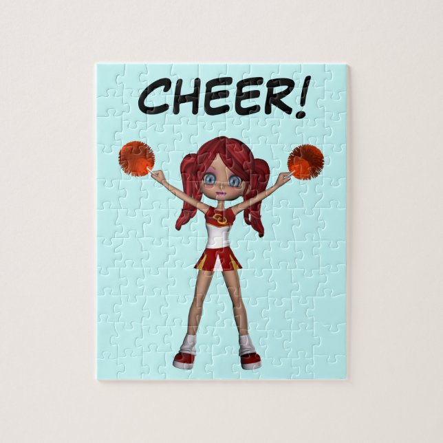 Cheerleader-Puzzlespiel Puzzle (Vertikal)