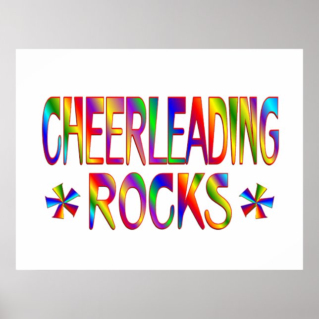 Cheerleader Rocks Poster (Vorne)