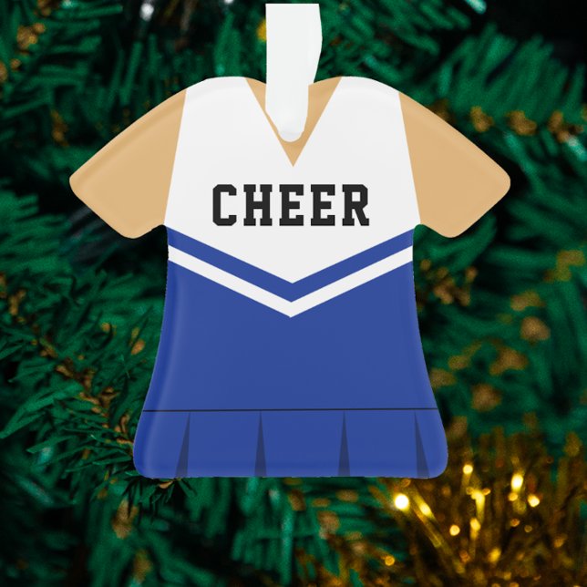 Cheerleader Royal Blue Ornament (Von Creator hochgeladen)