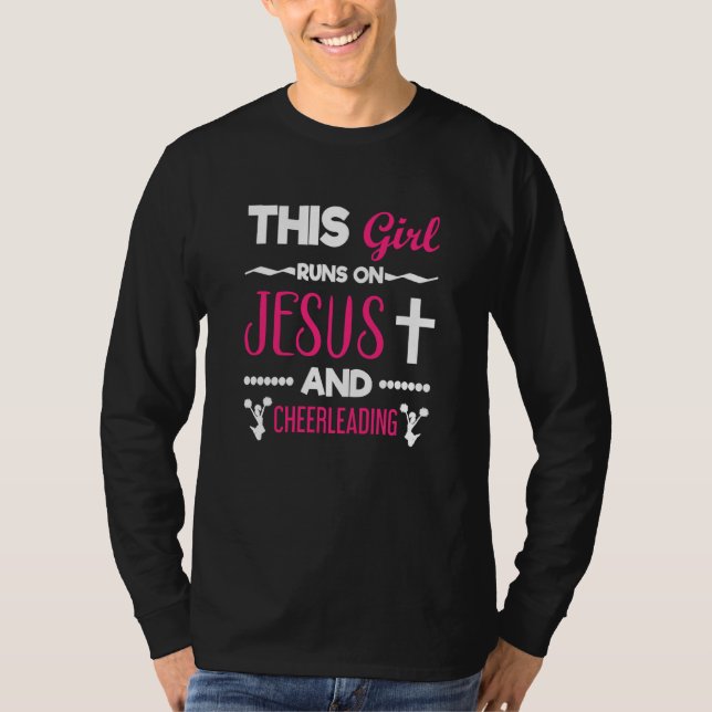 Cheerleader Runs auf Cheerleader T-Shirt (Vorderseite)