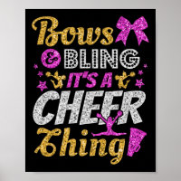 Cheerleader, Schleifen und Glamour Es ist eine Che