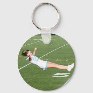 Cheerleader-Schlüsselanhänger Schlüsselanhänger