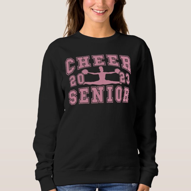 Cheerleader Senior Night Cheerleader Senior 2023 G Sweatshirt (Vorderseite)