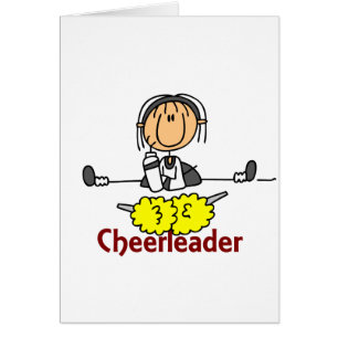 Cheerleader-Strichmännchen
