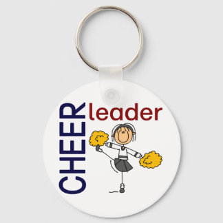 Cheerleader Strichmännchen Schlüsselanhänger