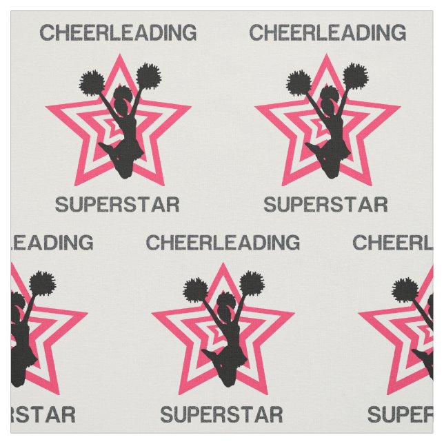 Cheerleader Superstar Fabric Stoff (Muster)