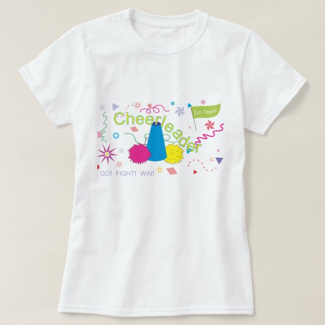 Cheerleader T - Shirt (Design vorne)