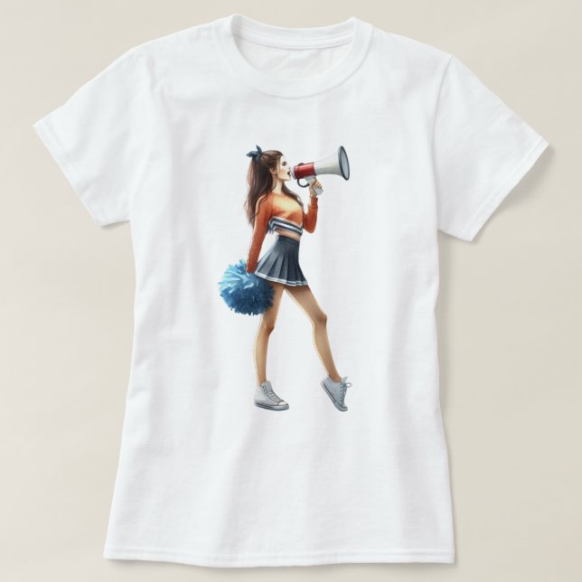 Cheerleader T-Shirt (Design vorne)